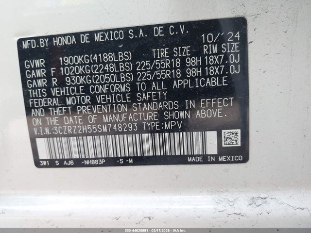 Honda HR-V Awd Sport