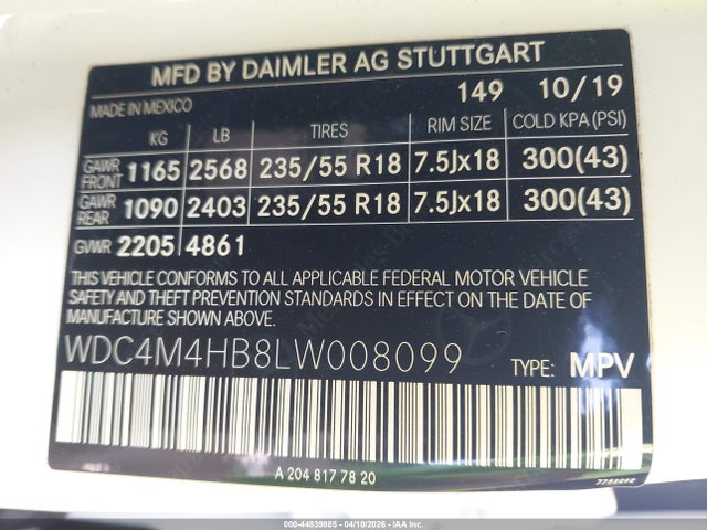 Mercedes-Benz GLB 4matic
