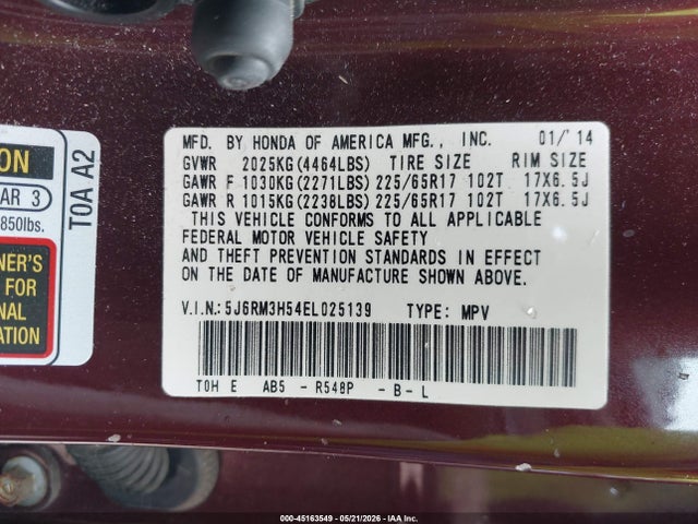 Honda CR-V Ex
