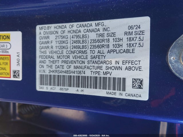 Honda CR-V Ex Awd