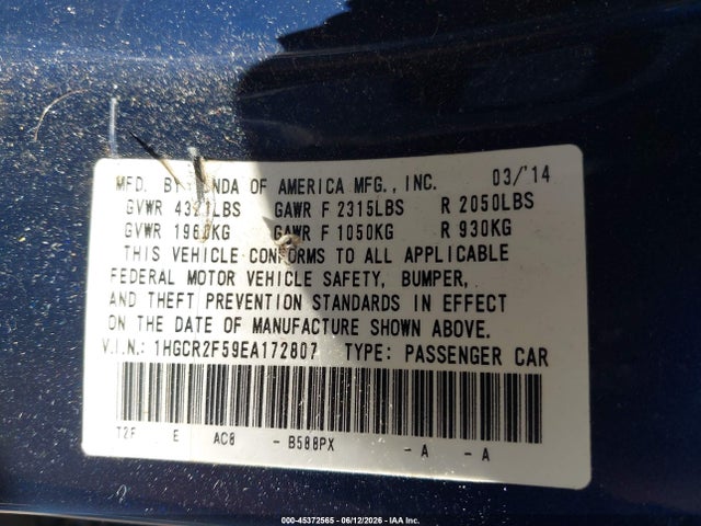 Honda Accord Sport