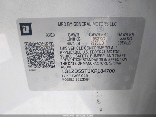 Chevrolet Malibu Lt