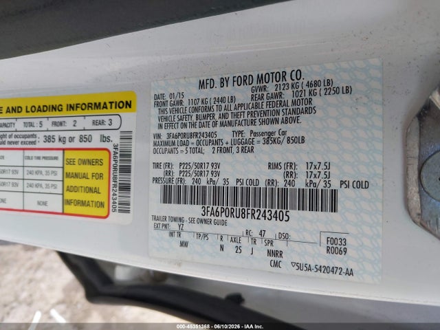 Ford Fusion Titanium