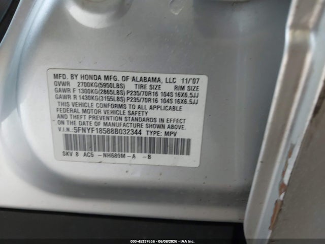 Honda Pilot Ex-l