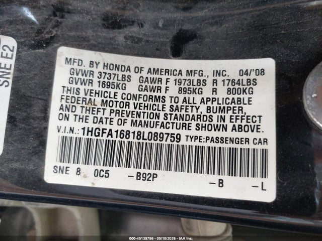 Honda Civic Ex