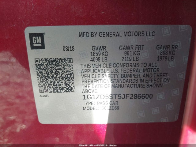Chevrolet Malibu Lt