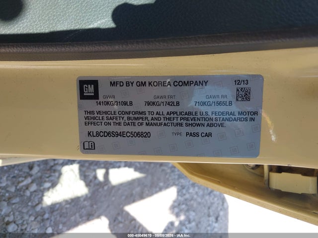 Chevrolet Spark 1lt Auto