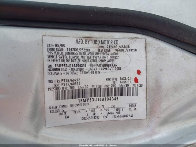 Ford Taurus Se