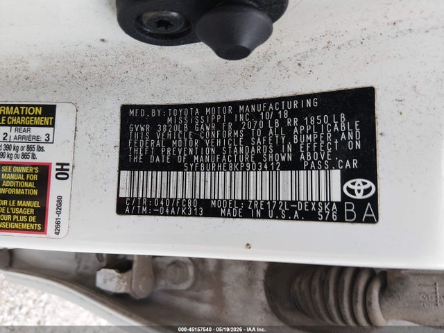 Toyota Corolla Se