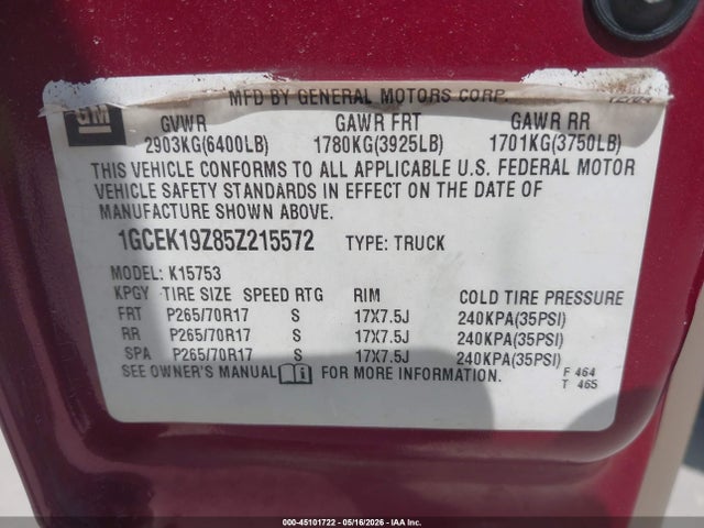 Chevrolet Silverado 1500 Z71