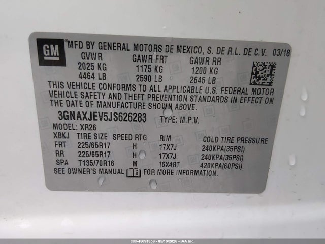 Chevrolet Equinox Lt