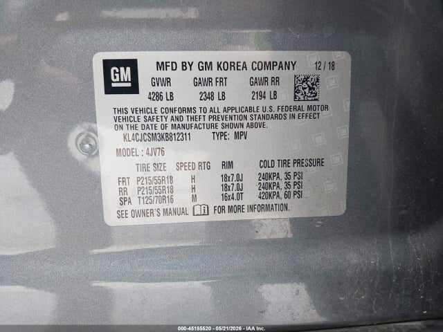 Buick Encore Fwd Essence