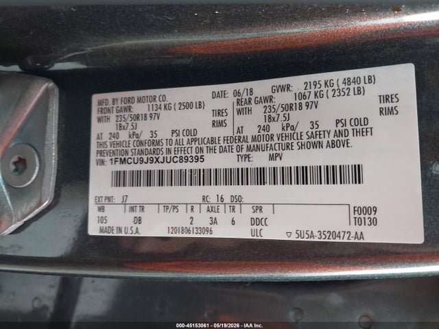 Ford Escape Titanium