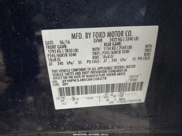 Ford Edge Sel
