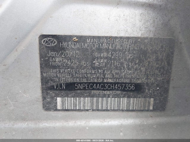 Hyundai SONATA Se