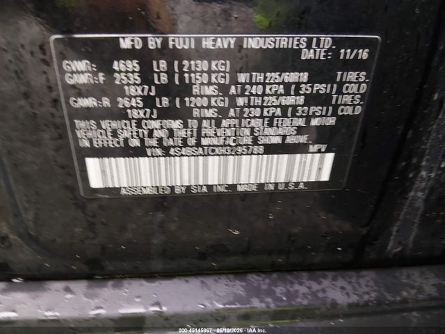 Subaru Outback 2.5i Touring