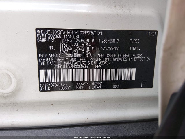 Toyota RAV4 Xle Premium