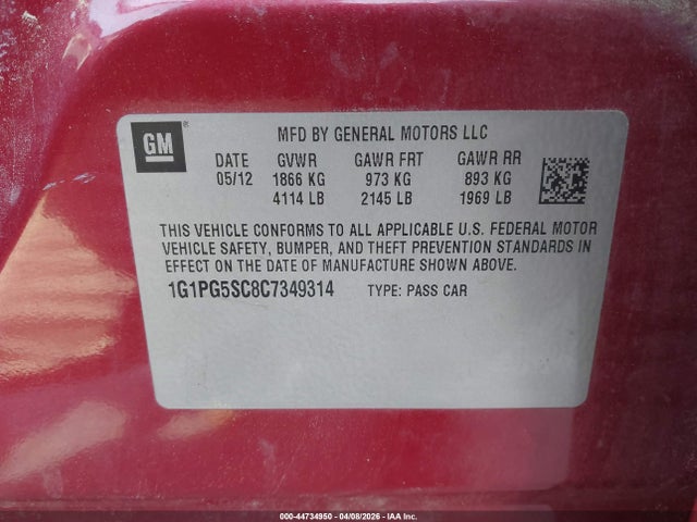 Chevrolet Cruze 2lt