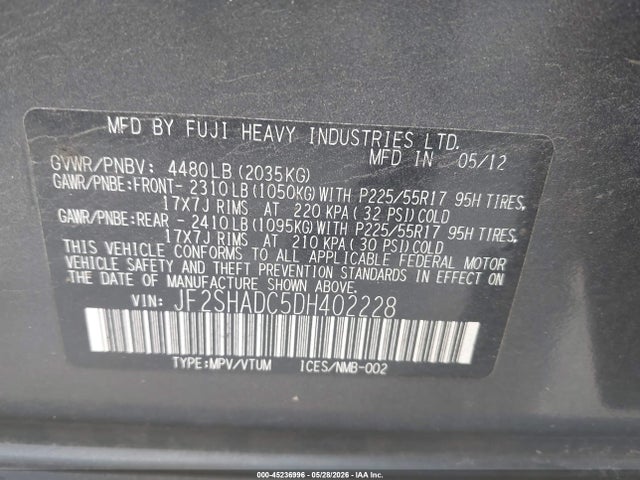 Subaru Forester 2.5x Premium