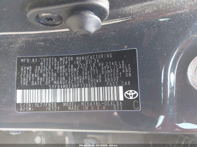 Toyota Corolla Le