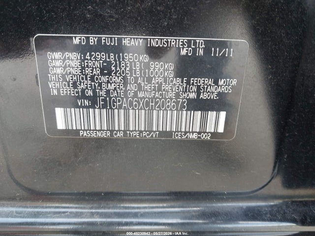 Subaru Impreza 2.0i Premium