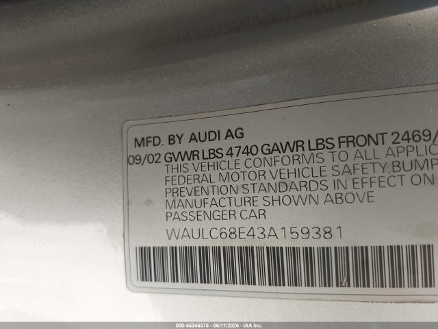 Audi A4 1.8t