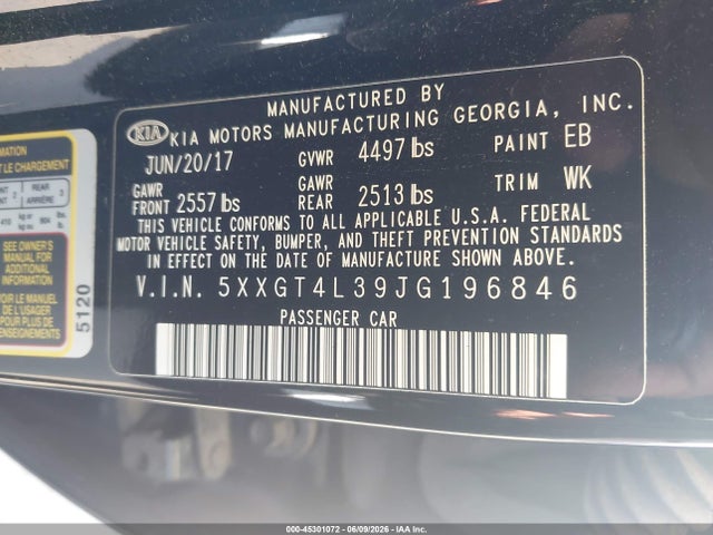 Kia Optima Lx