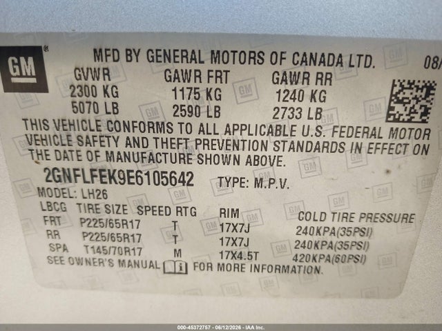 Chevrolet Equinox Lt