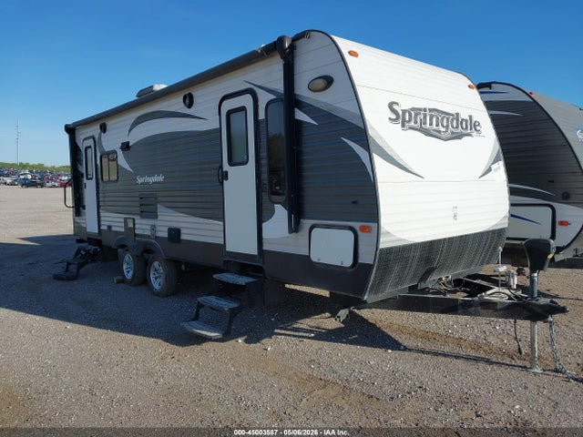 Salvage Keystone Springdale 266rl Travel Trailer Image
