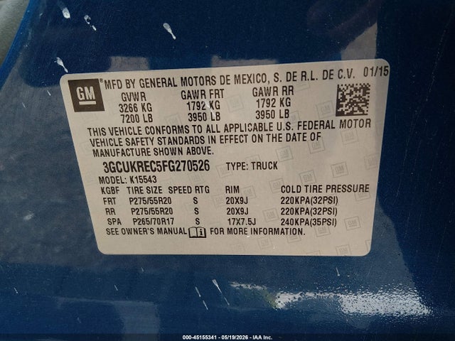 Chevrolet Silverado 1500 1lt