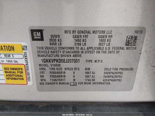 GMC Acadia Sle-2