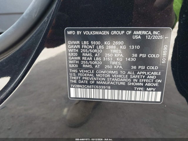 Volkswagen Atlas Sel