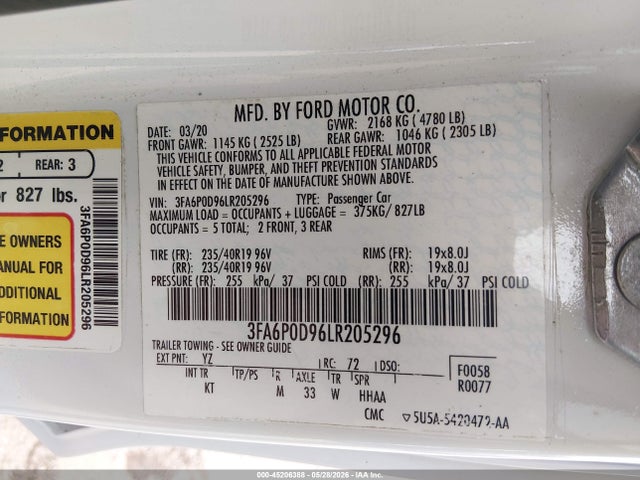 Ford Fusion Titanium