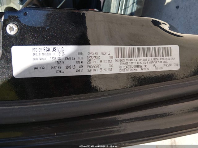 Dodge Grand Caravan Gt