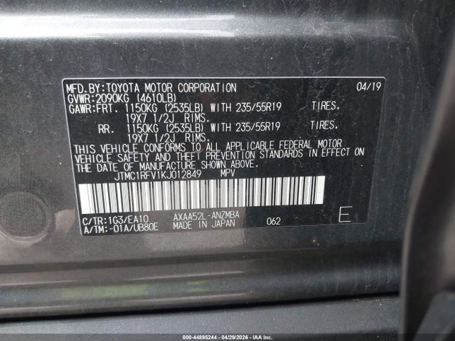 Toyota RAV4 Xle Premium