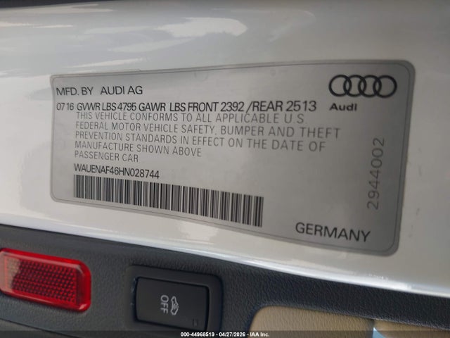 Audi A4 2.0t Premium