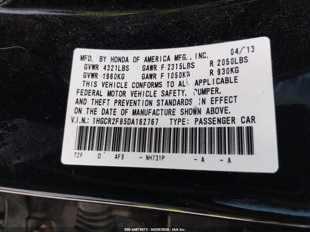 Honda Accord Ex-l
