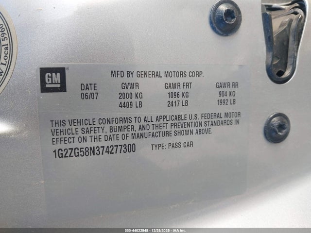Pontiac G6