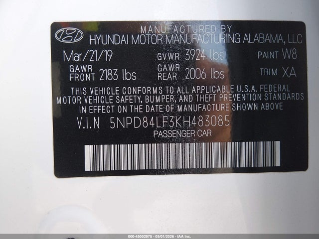 Hyundai ELANTRA Sel