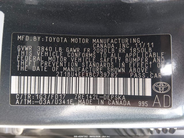 Toyota Corolla S