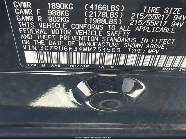Honda HR-V Awd Lx