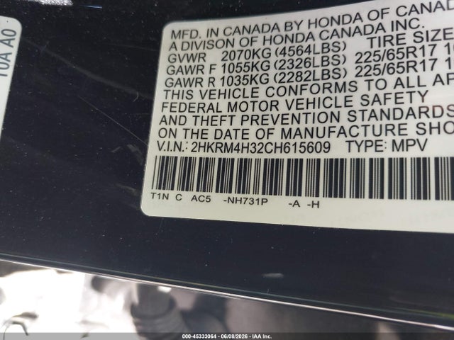 Honda CR-V Ex-l