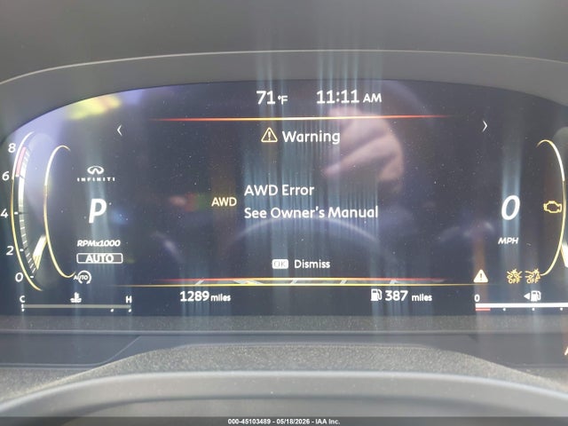 INFINITI Qx Luxe Awd