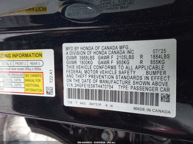 Honda Civic Sedan