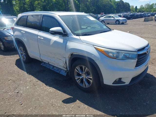Salvage Toyota Highlander Image
