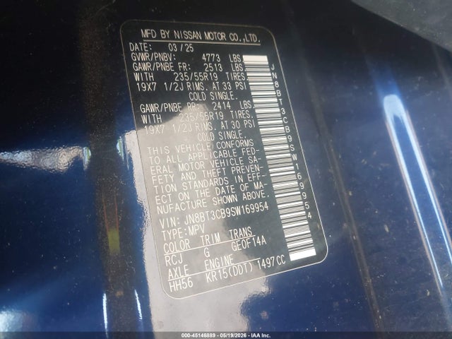 Nissan Rogue Sl Intelligent Awd