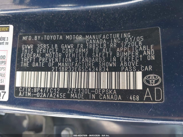 Toyota Corolla S