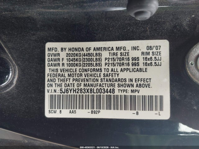 Honda Element Lx
