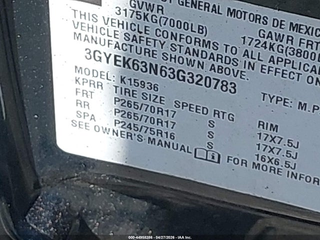 Cadillac Escalade Standard
