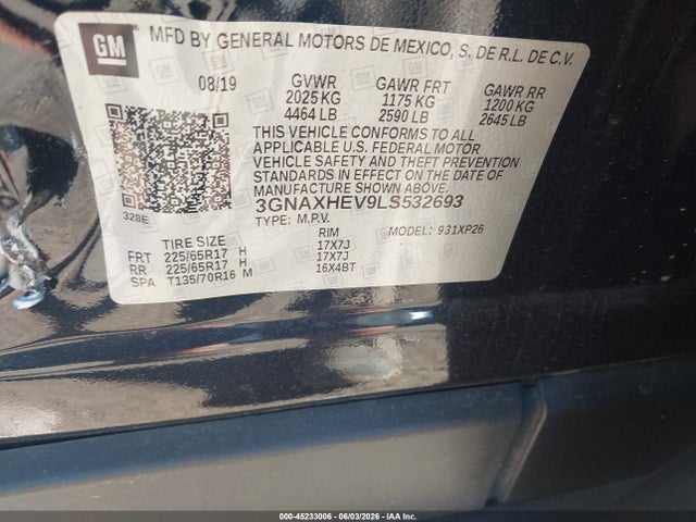 Chevrolet Equinox Fwd Ls